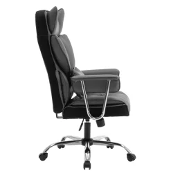 Bürostuhl Leder CHICAGO grau