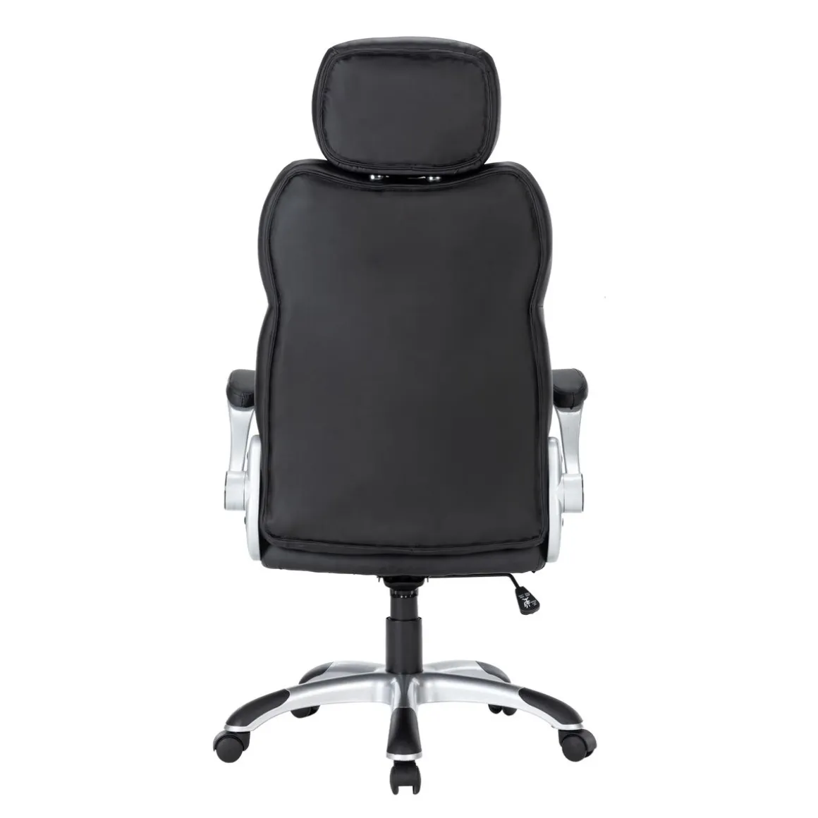 Bürostuhl Leder IMPERA schwarz