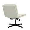 Bürostuhl Leder LYLES beige