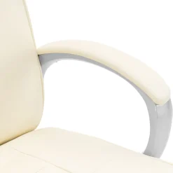 Bürostuhl Leder mit Massagefunktion SORRENTO beige