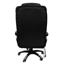 Bürostuhl Leder mit Massagefunktion BART schwarz