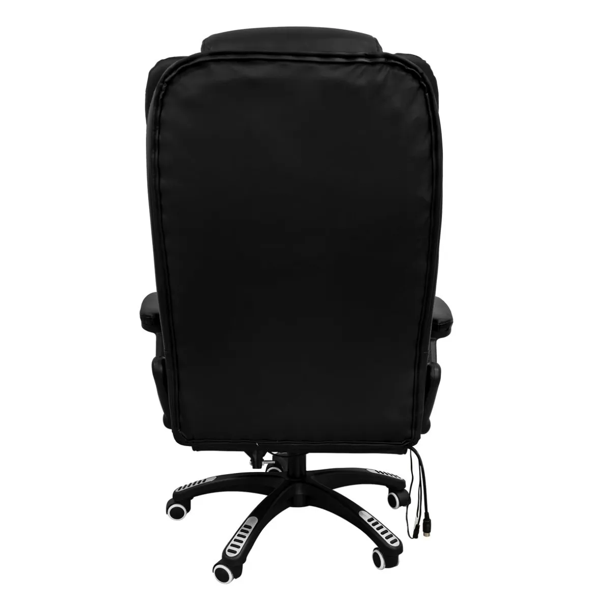 Bürostuhl Leder mit Massagefunktion BART schwarz