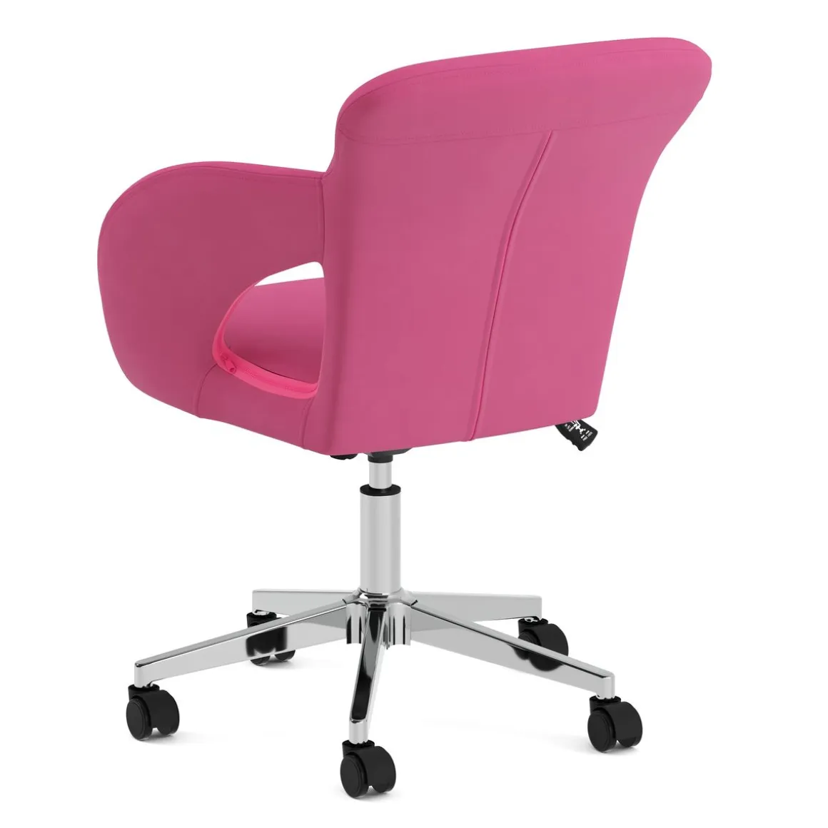 Bürostuhl Leder STELLAN pink