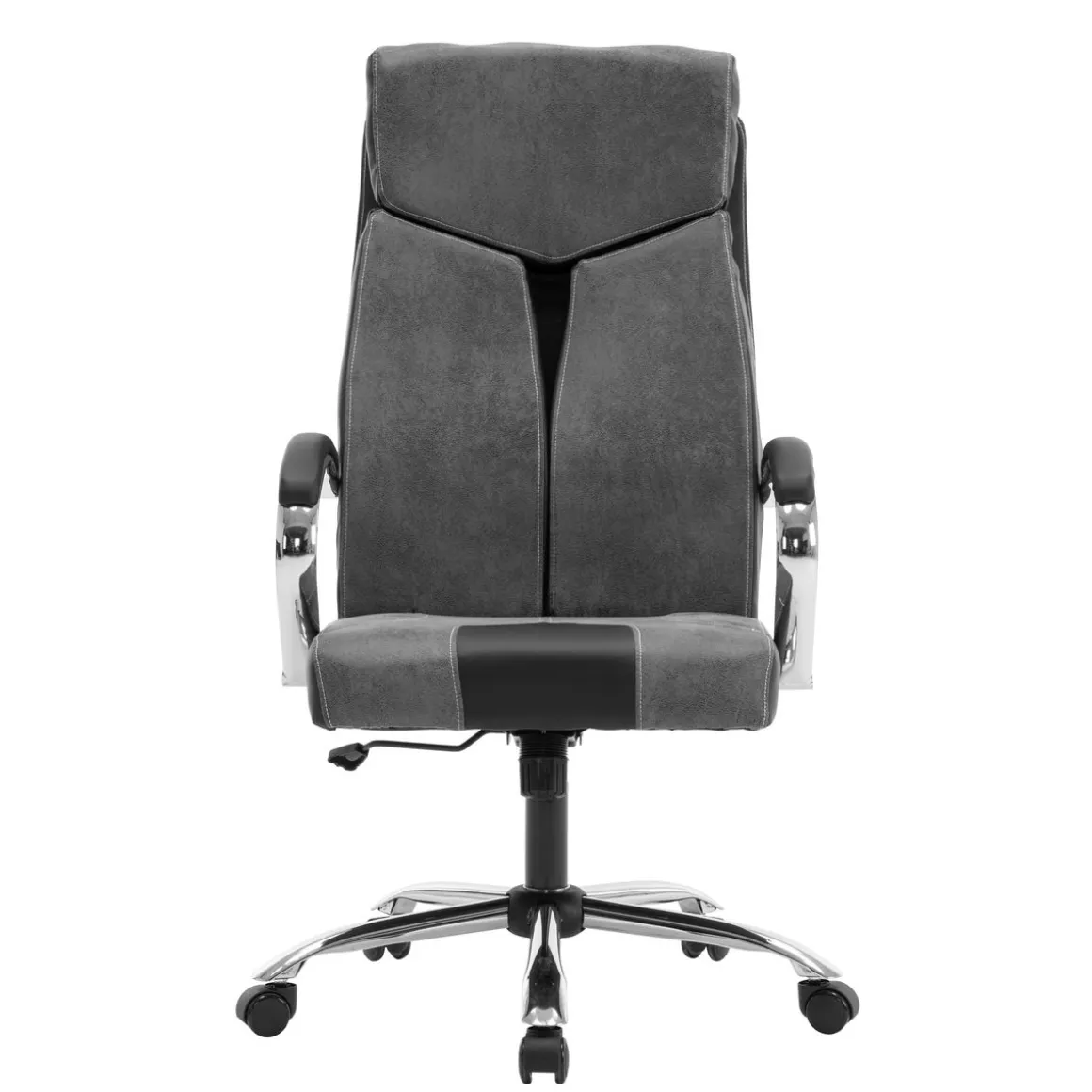 Bürostuhl Leder TENERIFE grau