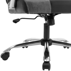 Bürostuhl Leder TENERIFE grau