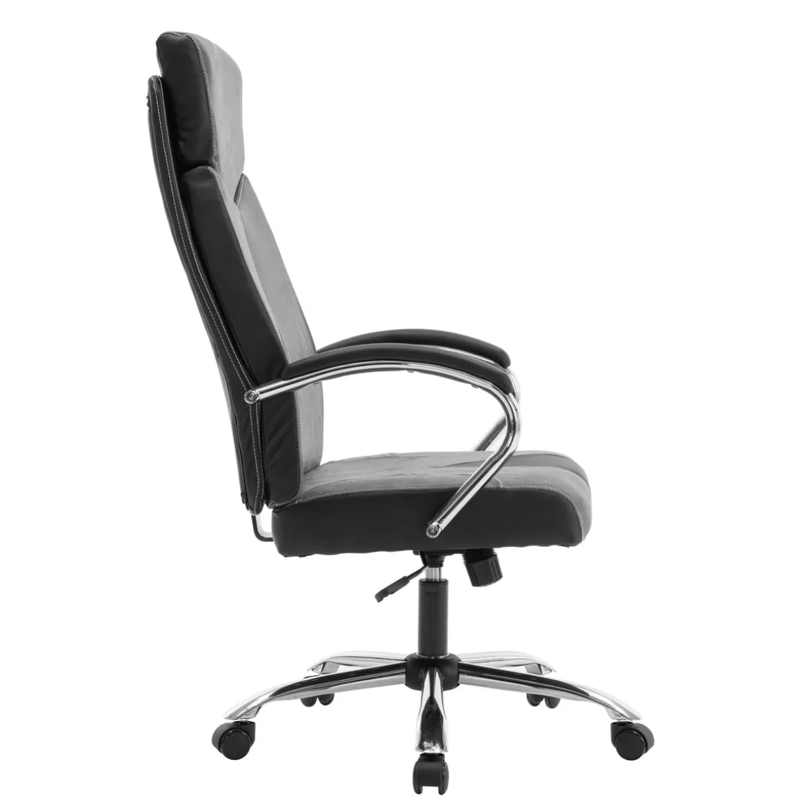 Bürostuhl Leder TENERIFE grau