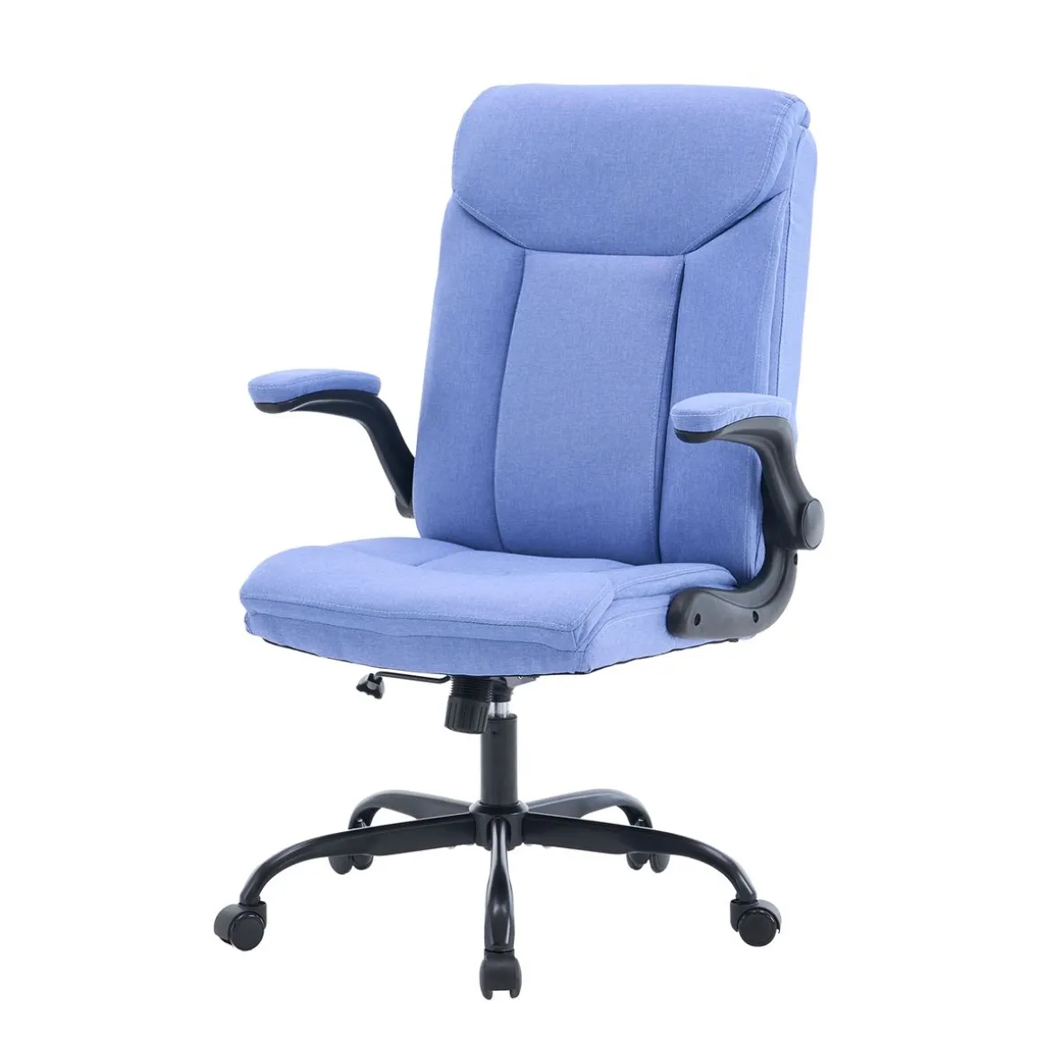Bürostuhl Leinen OPTIMUS blau