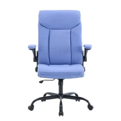 Bürostuhl Leinen OPTIMUS blau
