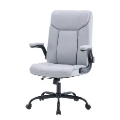 Bürostuhl Leinen OPTIMUS grau