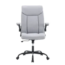 Bürostuhl Leinen OPTIMUS grau