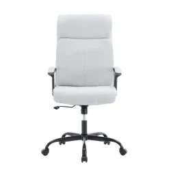 Bürostuhl Leinen STEFANO hellgrau
