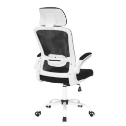 Bürostuhl REX schwarz/weiss