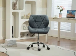 Bürostuhl Samt HEXAGON anthrazit