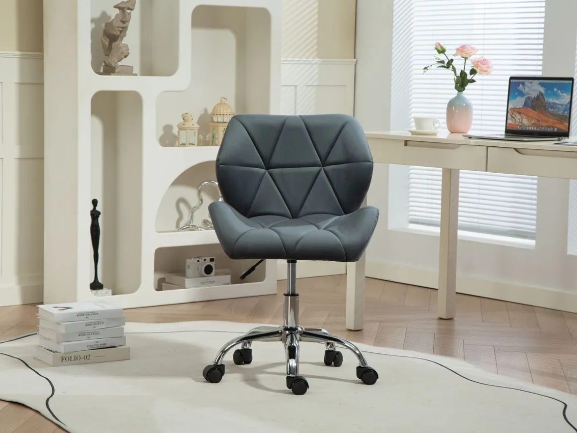 Bürostuhl Samt HEXAGON anthrazit