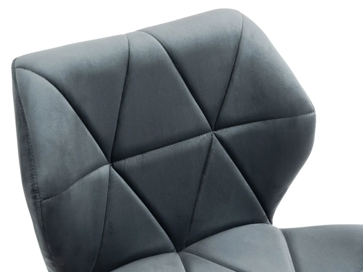 Bürostuhl Samt HEXAGON anthrazit