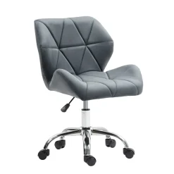 Bürostuhl Samt HEXAGON anthrazit