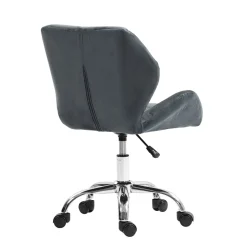 Bürostuhl Samt HEXAGON anthrazit