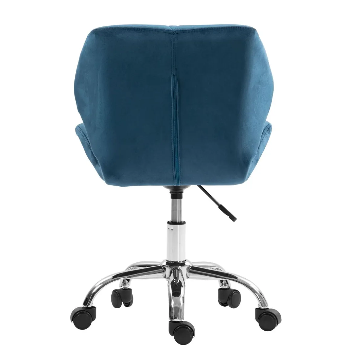 Bürostuhl Samt HEXAGON blau
