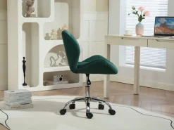 Bürostuhl Samt HEXAGON grün