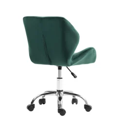 Bürostuhl Samt HEXAGON grün