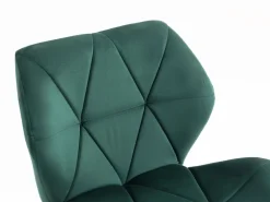 Bürostuhl Samt HEXAGON grün