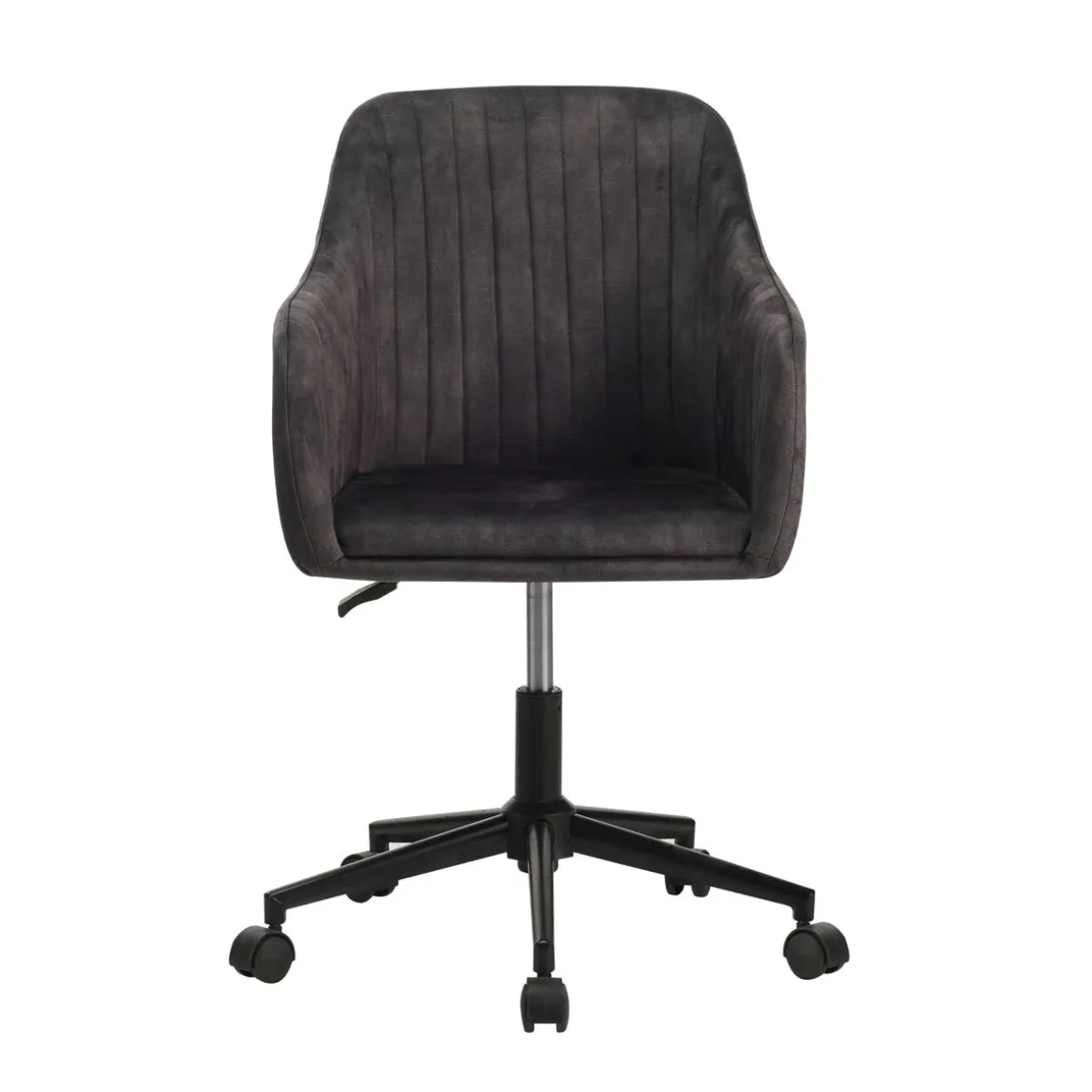 Bürostuhl Samt LEE anthrazit