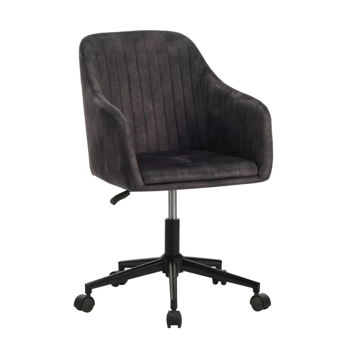 Bürostuhl Samt LEE anthrazit