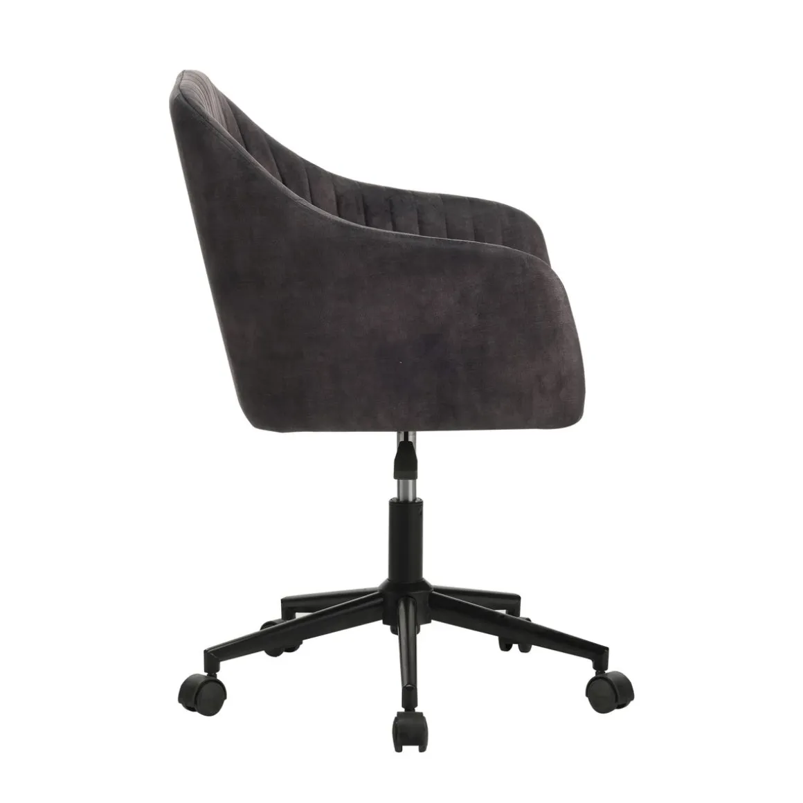 Bürostuhl Samt LEE anthrazit