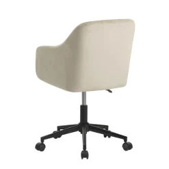 Bürostuhl Samt LEE beige