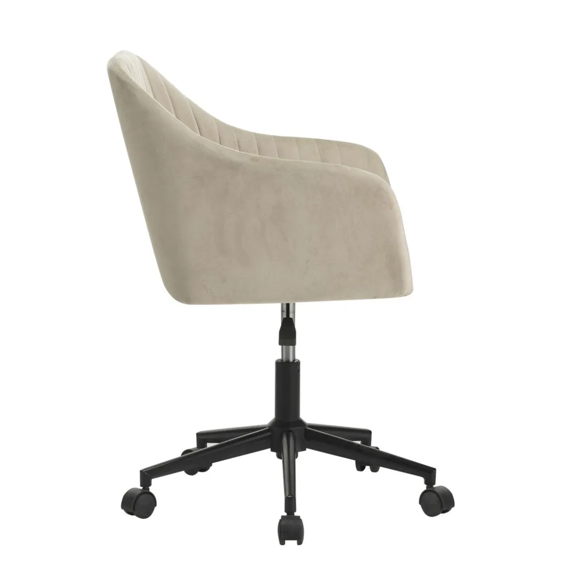 Bürostuhl Samt LEE beige