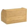 Brotkasten Bambus mit Schublade 41 x 27 x 25 cm
