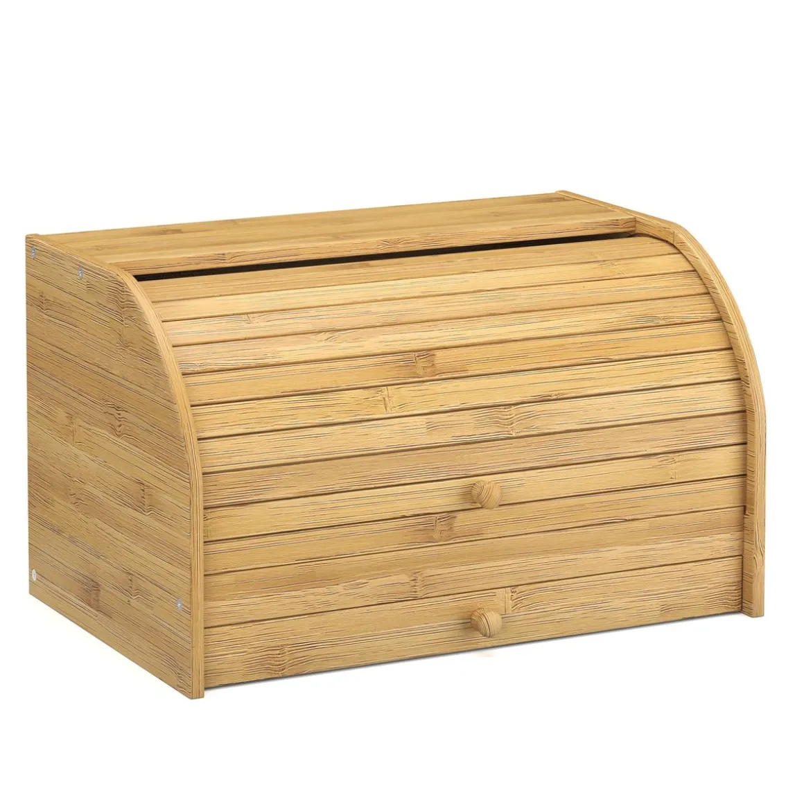 Brotkasten Bambus mit Schublade 41 x 27 x 25 cm