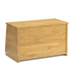 Brotkasten Bambus mit Sichtfenster 38 x 21 x 23 cm