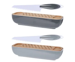 Brotkasten Schneidebrett Set
