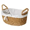 Brotkorb oval 30 x 20 cm natur/weiss | GONSER.CH