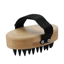 Bürste für Haustiere Bambus 12.5 cm