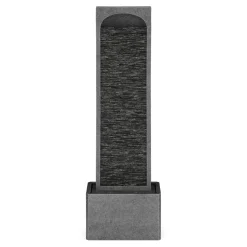 Brunnen Steinoptik mit LED 33 x 20 x 98 cm
