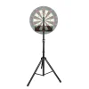 BULLET Dartständer Stahl höhenverstellbar 135 - 186 cm schwarz