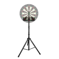 BULLET Dartständer Stahl höhenverstellbar 135 - 186 cm schwarz