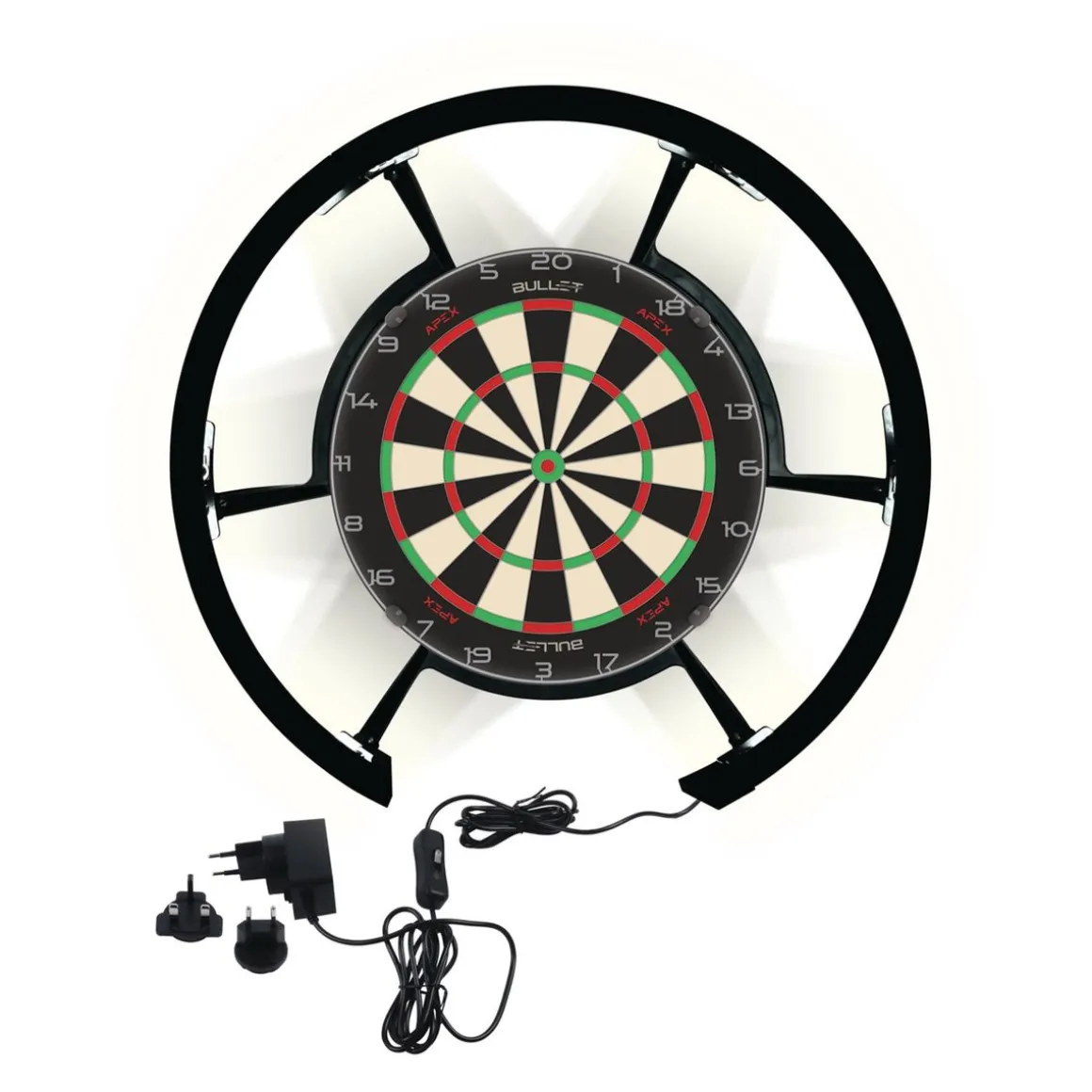 BULLET RADION 300 LED-Beleuchtung für Dartscheibe