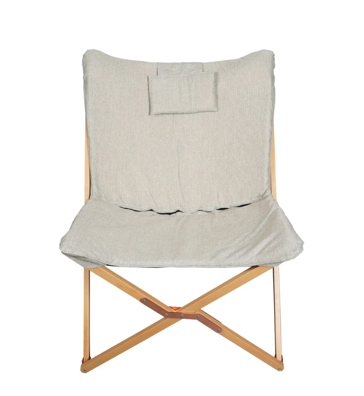 Butterfly Sessel Holz beige