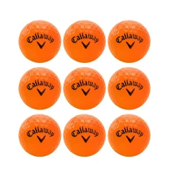 Callaway Übungsball Soft Flight mit HEX 9er Set orange