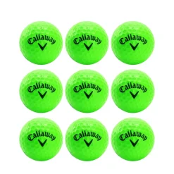 Callaway Übungsball Soft Flight mit HEX 9er Set grün