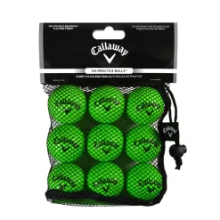 Callaway Übungsball Soft Flight mit HEX 9er Set grün