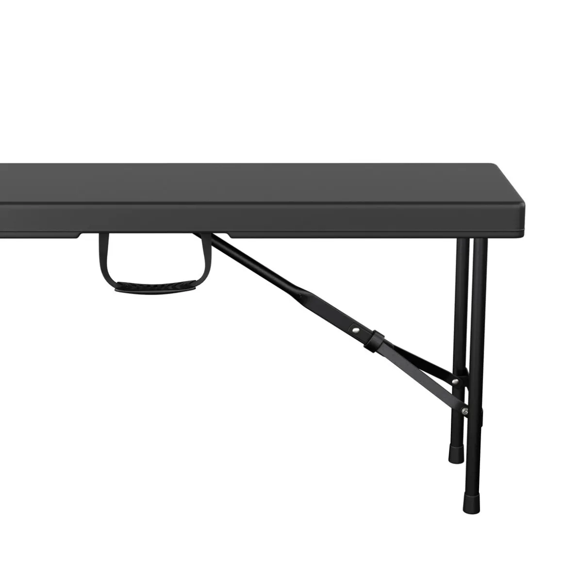 Campingbank klappbar 180 cm schwarz