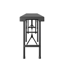 Campingbank klappbar 180 cm schwarz