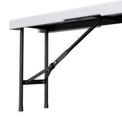 Campingbank klappbar 180 cm weiss