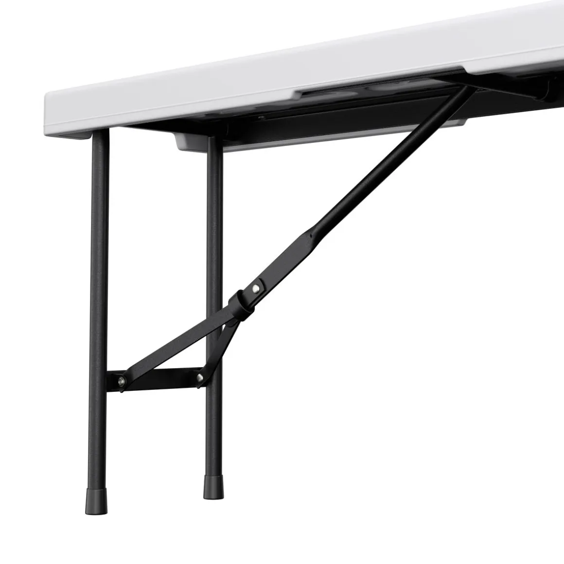 Campingbank klappbar 180 cm weiss