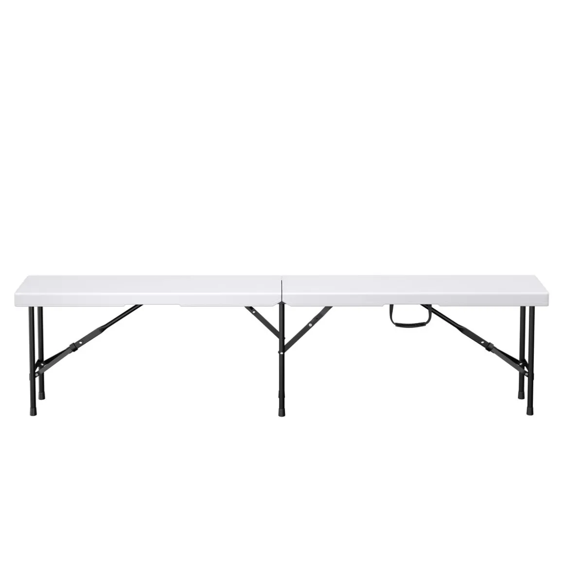 Campingbank klappbar 180 cm weiss