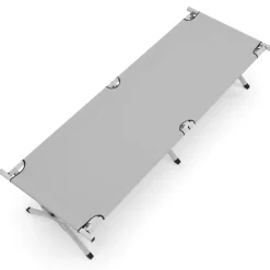 Campingbett klappbar EMERY 190 x 63 x 42 cm grau